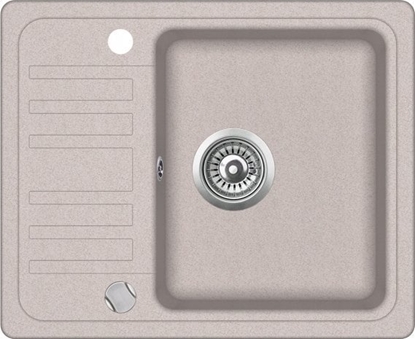 Attēls no Zlewozmywak Aquasanita Dirbtinio granito virtuvin plautuv Aquasanita Notus SQ102, 110 Beige
