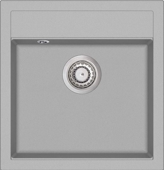 Picture of Zlewozmywak Aquasanita Dirbtinio granito virtuvin plautuv Aquasanita Tesa SQT100, 220 Argent