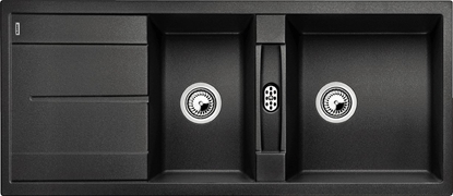 Изображение Zlewozmywak Blanco  Metra 8 S Silgranit PuraDur Antracyt odwracalny