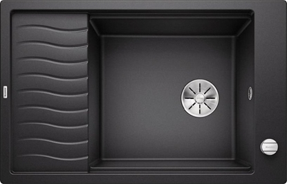 Attēls no Zlewozmywak Blanco BLANCO ELON XL 6 S-F Silgranit antracyt odwracalny, korek auto., InFino, kratka ociekowa