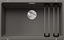 Attēls no Zlewozmywak Blanco BLANCO ETAGON 700-U Silgranit wulkaniczny szary, InFino, szyny
