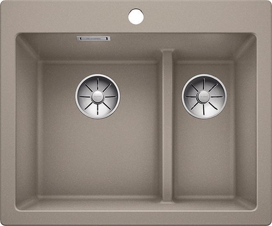 Изображение Zlewozmywak Blanco BLANCO PLEON 6 Split Silgranit PuraDur Tartufo, InFino