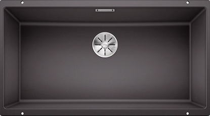 Изображение Zlewozmywak Blanco BLANCO SUBLINE 800-U szaro skay z korkiem InFino