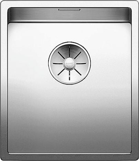 Изображение Zlewozmywak Blanco Claron 340-U stal polerowana z korkiem InFino (521571)