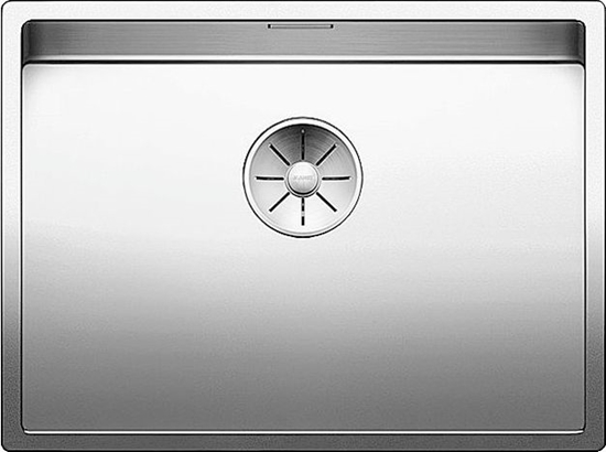 Изображение Zlewozmywak Blanco Claron 550-U Stal polerowana z korkiem InFino (521579)