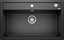 Attēls no Zlewozmywak Blanco Dalago 8 Silgranit czarny z korkiem automatycznym (525877)