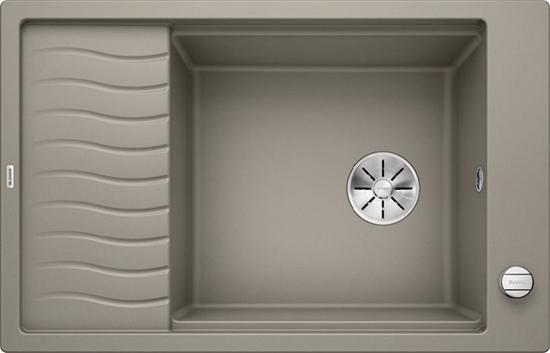 Изображение Zlewozmywak Blanco Elon XL 6 S Silgranit trufla z korkiem automatycznym InFino, kratka ociekowa (524841)