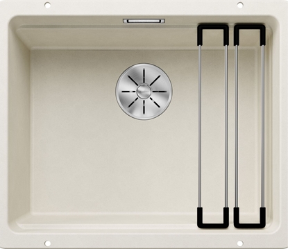 Изображение Zlewozmywak Blanco ETAGON 500-U Silgranit delikatny biay, InFino