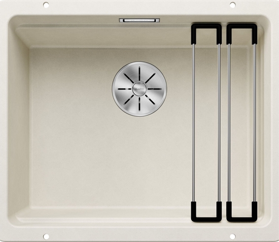 Изображение Zlewozmywak Blanco ETAGON 500-U Silgranit delikatny biay, InFino