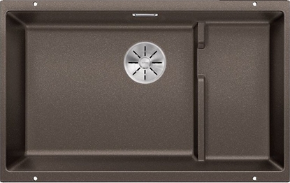 Изображение Zlewozmywak Blanco Komora podwieszana SUBLINE 700-U Level Silgranit kawowy, InFino, koszyk stalowy