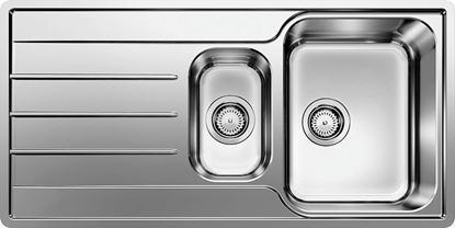 Изображение Zlewozmywak Blanco Lemis 6 S-IF stal szczotkowana (523032)