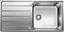 Picture of Zlewozmywak Blanco Lemis XL 6 S-IF stal szczotkowana z korkiem automatycznym (523035)