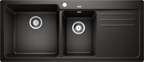 Picture of Zlewozmywak Blanco Naya 8 S Silgranit czarny komora z lewej (525945)