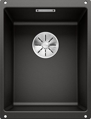 Attēls no Zlewozmywak Blanco Subline 320-U Silgranit czarny z korkiem InFino (525983)