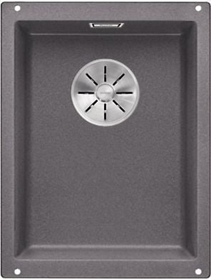 Изображение Zlewozmywak Blanco Subline 320-U Silgranit szaro skay z korkiem InFino (523407)