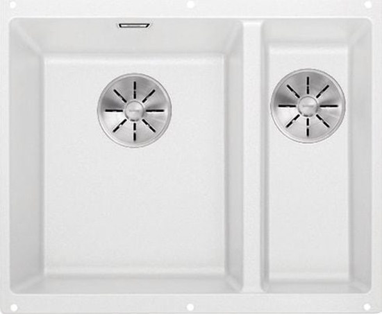Picture of Zlewozmywak Blanco Subline 340/160-U Silgranit biay z korkiem InFino, komora z lewej (523552)