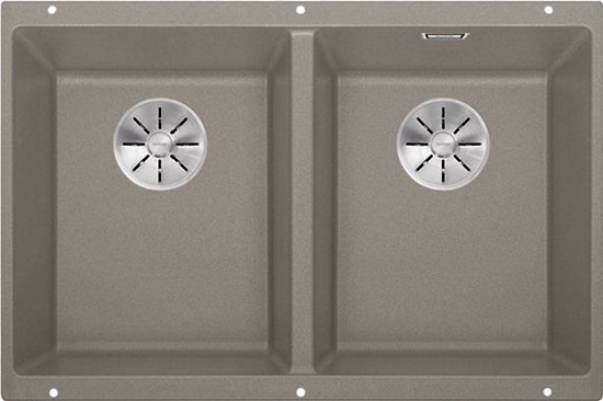 Picture of Zlewozmywak Blanco Subline 350/350-U Silgranit tartufo z korkiem InFino (523581)