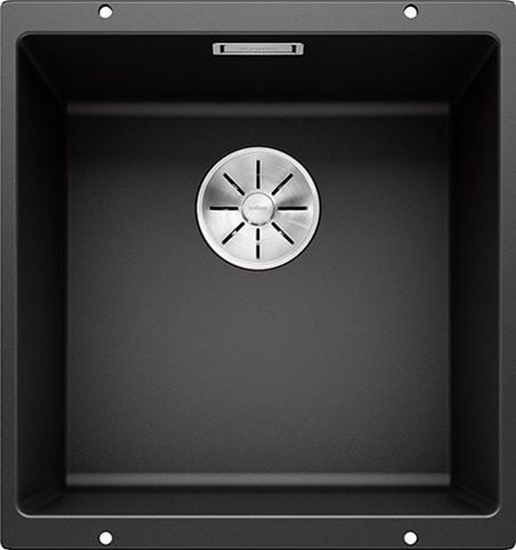 Picture of Zlewozmywak Blanco Subline 400-U Silgranit czarny z korkiem InFino (525990)