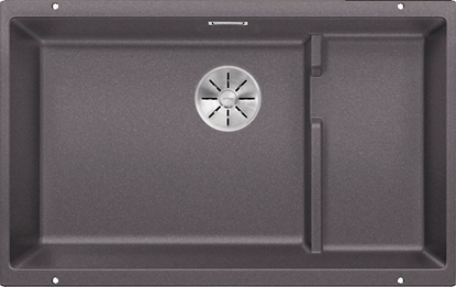 Изображение Zlewozmywak Blanco Subline 700-U Level Silgranit szaro skay z korkiem InFino (523539)