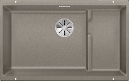 Изображение Zlewozmywak Blanco Subline 700-U Level Silgranit tartufo z korkiem InFino, koszyk stalowy (523459)