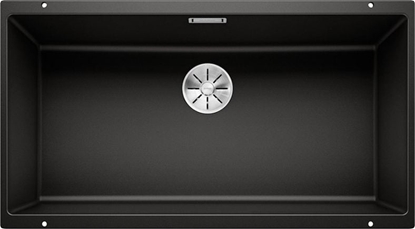 Attēls no Zlewozmywak Blanco Subline 800-U Silgranit czarny z korkiem InFino (526005)
