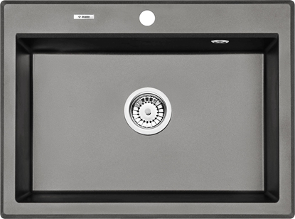Attēls no Zlewozmywak Deante  Eridan Antracyt Metalik Granit (ZQE_T103)