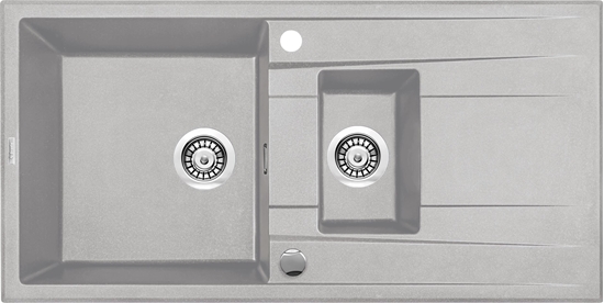 Picture of Zlewozmywak Deante  Eridan Szary Granit (ZQE_S513)