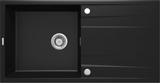 Изображение Zlewozmywak Deante Eridan  granitowy 1-komorowy z ociekaczem