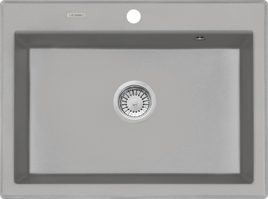 Picture of Zlewozmywak Deante Zlew Eridan Szary Metalik Granit (ZQE_S103)