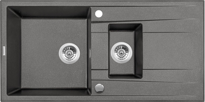 Изображение Zlewozmywak Deante Zlewozmywak Eridan Antracyt Metalik Granit (ZQE_T513)