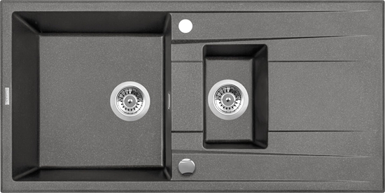 Изображение Zlewozmywak Deante Zlewozmywak Eridan Antracyt Metalik Granit (ZQE_T513)