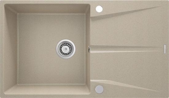 Изображение Zlewozmywak Deante Zlewozmywak granitowy 1-komorowy z ociekaczem