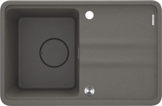 Изображение Zlewozmywak Deante Zlewozmywak granitowy 1-komorowy z ociekaczem