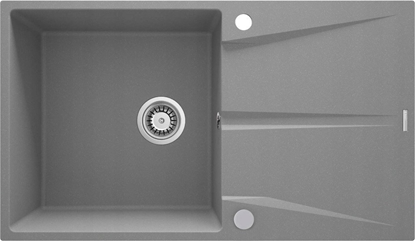 Изображение Zlewozmywak Deante Zlewozmywak granitowy 1-komorowy z ociekaczem