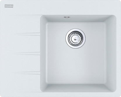 Изображение Zlewozmywak Franke NAS RTV AGD Zlewozmywak Centro CNG 611-62 TL Fragranit+ Biay