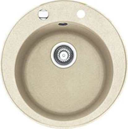 Picture of Zlewozmywak Franke Zlewozmywak 1-komorowy ROG 610 bez ociekacza okrgy 51cm beowy (114.0173.316)