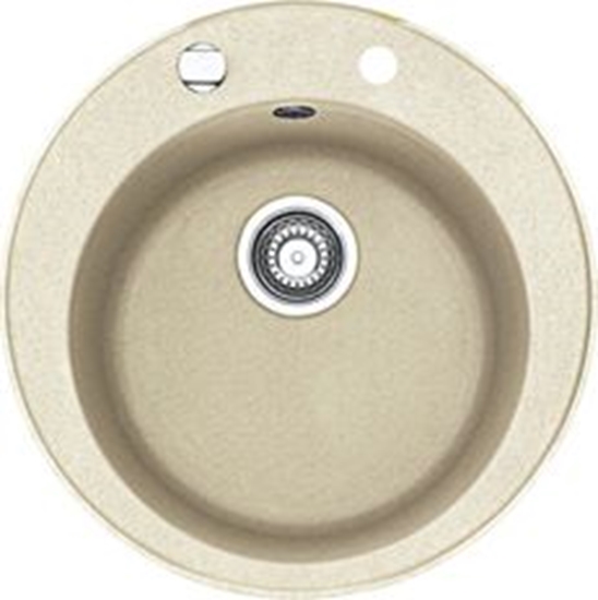 Picture of Zlewozmywak Franke Zlewozmywak 1-komorowy ROG 610 bez ociekacza okrgy 51cm beowy (114.0173.316)