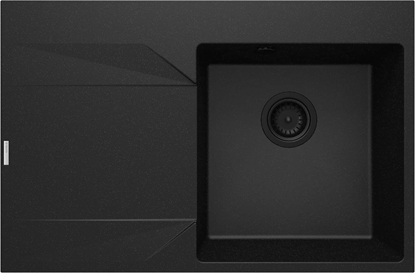 Picture of Zlewozmywak granitowy 1-komorowy z ociekaczem - lewy