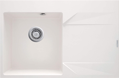 Picture of Zlewozmywak granitowy 1-komorowy z ociekaczem - prawy