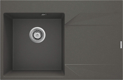 Picture of Zlewozmywak granitowy 1-komorowy z ociekaczem - prawy