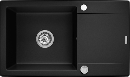 Picture of Zlewozmywak Pyramis Zlew Pyramis KORFU 78x46 1B 1D volcano 070167301