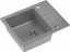 Attēls no Zlewozmywak Steiner PETER 116 Steingran  granitowy szary 1-komorowy z/o (62x50x20) z syfonem i zalepk