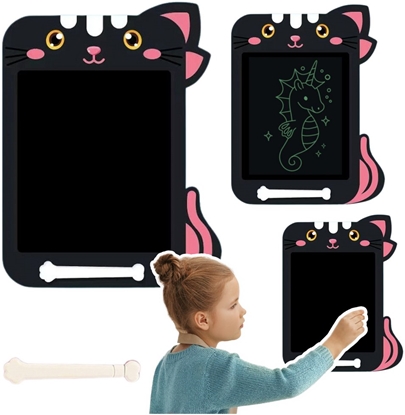 Picture of Znikopis Tablica Do Rysowania Pisania LCD Rysik Kot Czarny