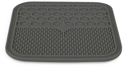 Изображение ZOLUX Mata silikonowa do lizania dla psa i kota L Giant szara 30x30 cm