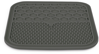 Picture of ZOLUX Mata silikonowa do lizania dla psa i kota M dua szara 21 x21 cm