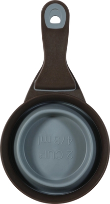 Picture of ZOLUX Miarka 2w1 z klipsem do karmy L szara 22x12 cm