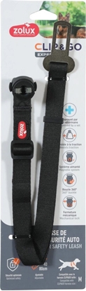 Picture of ZOLUX Pas samochodowy dla psa do szelek CLIP&GO M
