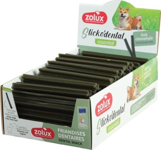 Picture of ZOLUX Przysmak dentystyczny dla psa STICKODENTAL M chlorofil 12cm 80szt