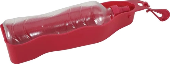 Изображение ZOLUX Skadany bidon dla psa BIVOUAK 450 ml czerwony