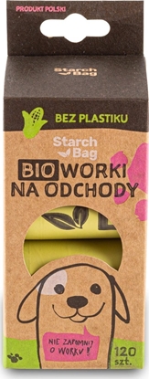 Picture of Zolux STARCHBAG Kompostowalne BIOworki na odchody 8 rolek x 15 szt., kol. zielony